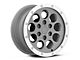 American Trucks Wheels Gen1 Raptor Beadlock Style Charcoal 6-Lug Wheel; 17x8.5; 34mm Offset (22-24 Bronco Raptor)