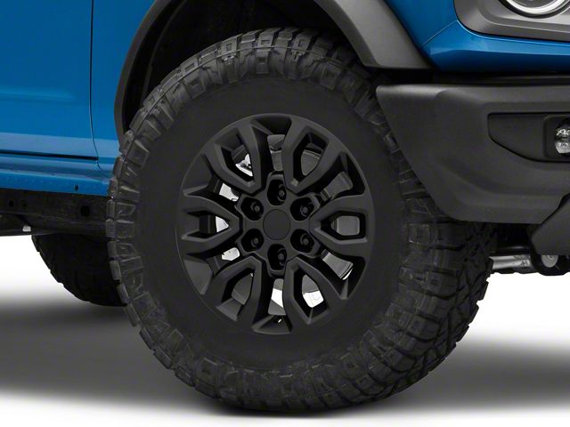 American Trucks Wheels Gen2 Raptor Style Matte Black 6-Lug Wheel; 17x8.5; 34mm Offset (22-24 Bronco Raptor)