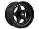 Rovos Wheels Hoek Matte Black 6-Lug Wheel; 17x9; -6mm Offset (22-24 Bronco Raptor)