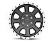 Rovos Wheels Kalahari Charcoal with Machined Lip 6-Lug Wheel; 18x9; 0mm Offset (22-24 Bronco Raptor)