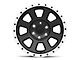 Rovos Wheels Kalahari Matte Black with Machined Lip 6-Lug Wheel; 18x9; 0mm Offset (22-24 Bronco Raptor)