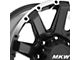 MKW Offroad M94 Satin Black Machined 6-Lug Wheel; 18x9; 10mm Offset (22-24 Bronco Raptor)
