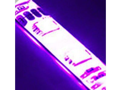 Oracle 12-Inch Interior LED Flexible Stripe; UV/Purple (Universal; Some Adaptation May Be Required)