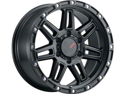 DX4 Wheels REBEL Flat Black 6-Lug Wheel; 18x9; 18mm Offset (22-24 Bronco Raptor)