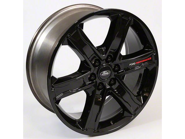 Ford Performance Six Spoke Gloss Black 6-Lug Wheel; 22x9.5; 44mm Offset (22-24 Bronco Raptor)