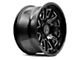 Thret Offroad Storm Gloss Black Milled 6-Lug Wheel; 18x9; -12mm Offset (22-24 Bronco Raptor)