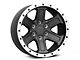 Rovos Wheels Tenere Charcoal with Machined Lip 6-Lug Wheel; 17x9; -6mm Offset (22-24 Bronco Raptor)
