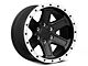Rovos Wheels Tenere Matte Black with Machined Lip 6-Lug Wheel; 17x9; -6mm Offset (22-24 Bronco Raptor)