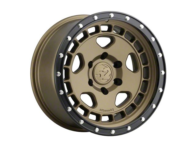 Fifteen52 Turbomac HD Block Bronze 6-Lug Wheel; 17x8.5; 0mm Offset (22-24 Bronco Raptor)