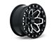 RTX Offroad Wheels Zion Gloss Black Machined 6-Lug Wheel; 18x9; 0mm Offset (22-24 Bronco Raptor)