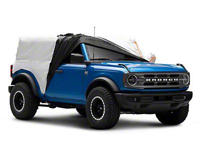 Ford VM2DZ-19A412-B Bronco Emergency Cab Cover Polyester With Bronco Text  Logo 2-Door 2021-2023