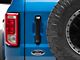 RedRock Tailgate Handle Cover without Keyhole; Matte Black (21-24 Bronco)