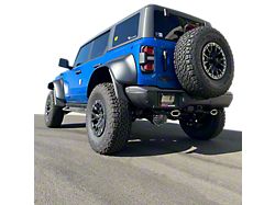 Bold Performance Hi-Clearance Axle-Back Exhaust System with Polished Tips (22-24 Bronco Raptor)