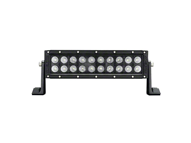 KC HiLiTES 10-Inch C-Series C10 LED Light Bar; Spot/Spread Combo Beam (Universal; Some Adaptation May Be Required)