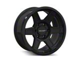 Tuff Stuff Overland Ascent Gloss Black 6-Lug Wheel; 17x8.5; 0mm Offset (22-26 Bronco Raptor)
