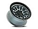Reika R35 Rambler Gloss Graphite with Gloss Black Ring 6-Lug Wheel; 17x8.5; 0mm Offset (22-24 Bronco Raptor)