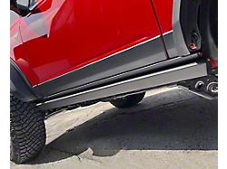 Air Design Grand Armadillo Door Rocker Panels; Satin Black (21-26 Bronco 2-Door)