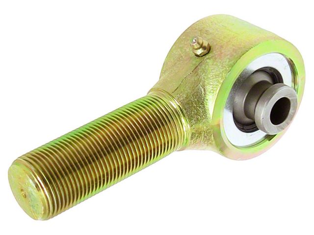 RockJock Johnny Joint Forged Narrow Tie Rod End; 1-Inch 12 LH Thread; Axle Side (21-24 Bronco)