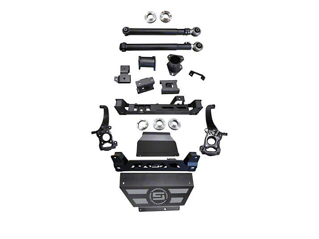 SuperLift 5-Inch Suspension Lift Kit (21-23 Bronco 2-Door w/o Sasquatch Package, Excluding First Edition & Wildtrack)