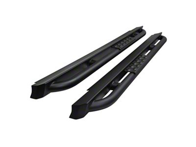 XTS Rock Sliders; Textured Black (21-24 Bronco 2-Door)