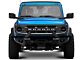 Barricade HD Plate Style Full Width Front Bumper with Winch Mount and LED Fog Lights (21-24 Bronco, Excluding Raptor)