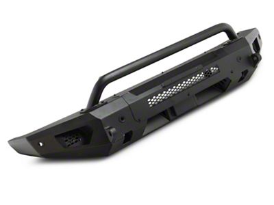 Barricade HD Plate Style Full Width Front Bumper with LED Fog Lights (21-23 Bronco, Excluding Raptor)