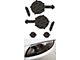 Lamin-X Headlight Tint Covers; Gunsmoke (21-24 Bronco w/ Factory Halogen Headlights)