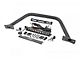 Rough Country Safari Bar Kit with 12-Inch Black Series DRL Single Row LED Light Bar (21-24 Bronco w/ Modular Front Bumper)
