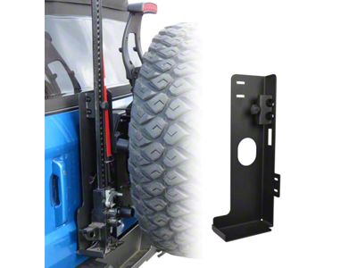 High Lift Jack Mount for HD Spare Tire Carrier (21-23 Bronco)