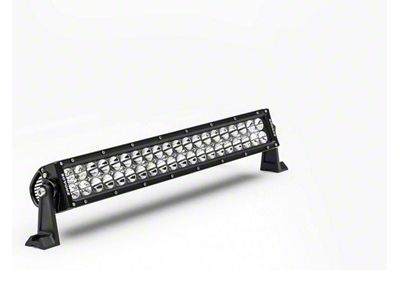 ZRoadz 20-Inch Double Row Straight LED Light Bar; Flood/Spot Combo Beam (Universal; Some Adaptation May Be Required)