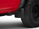 Weathertech No-Drill Mud Flaps; Front and Rear; Black (21-24 Bronco w/ Factory Metal Rear Bumper & /o Sasquatch Package)