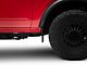 Weathertech No-Drill Mud Flaps; Front and Rear; Black (21-24 Bronco w/ Factory Metal Rear Bumper & /o Sasquatch Package)