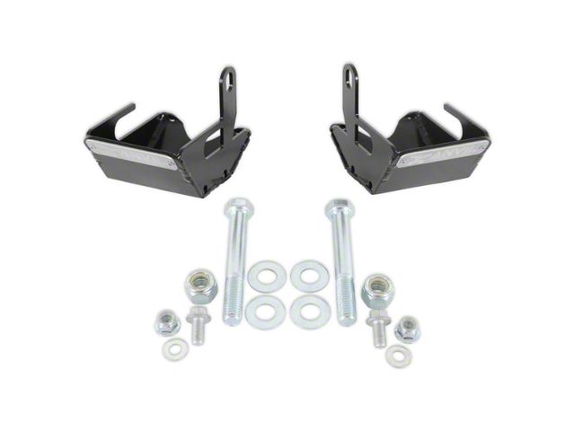 Anvil Off-Road Rear Lower Control Arm Axle Skid Plates (21-24 Bronco, Excluding Raptor)