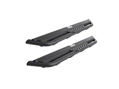 Dominator Xtreme DT Side Step Bars; Textured Black (21-24 Bronco 2-Door)