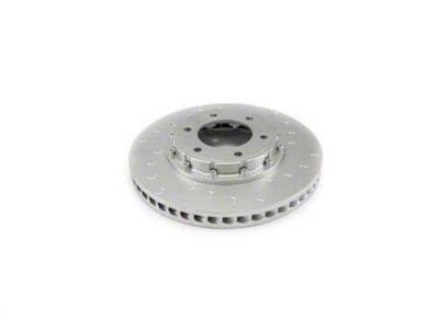 Alcon 335x34mm Slotted Rotor; Front Driver Side (21-24 Bronco, Excluding Raptor)