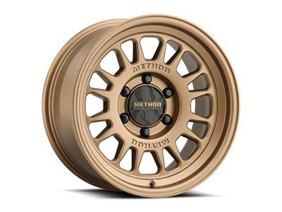 Method Race Wheels MR318 Bronze 6-Lug Wheel; 17x8.5; 0mm Offset (22-24 Bronco Raptor)