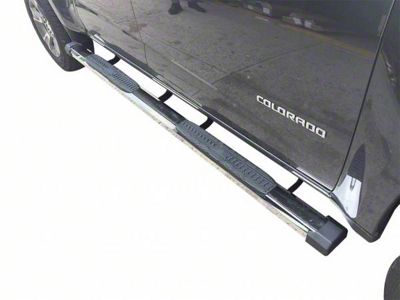 CB1 Style Running Boards; Stainless Steel (21-24 Bronco 4-Door)