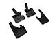 Weathertech No-Drill Mud Flaps; Front and Rear; Black (21-24 Bronco w/ Factory Plastic Rear Bumper & w/o Sasquatch Package)
