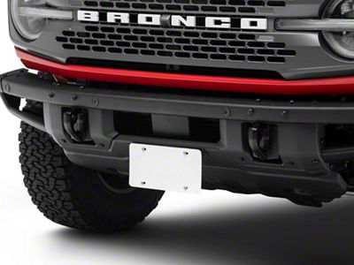 RedRock Front License Plate Bracket (21-24 Bronco)