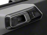 RedRock Interior Door Handle Trim; Carbon (21-26 Bronco 4-Door)