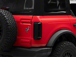 RedRock Tail Light Covers; Smoked (21-24 Bronco w/ Factory LED Tail Lights)