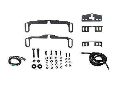 DV8 Offroad Front Camera Relocation Bracket for Winch Style Bumpers (21-23 Bronco)