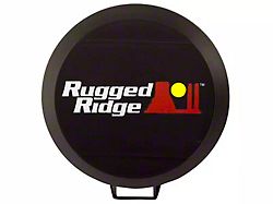 Rugged Ridge 5-Inch HID Off-Road Light Cover; Black