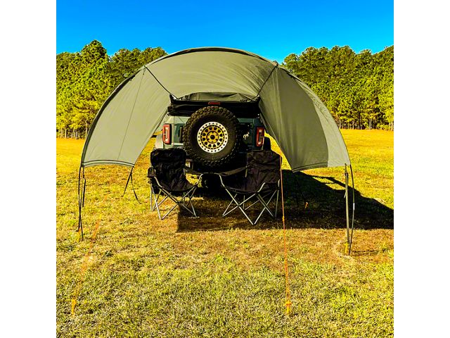 Trail Gear Oasis Trail Cover; Coyote (21-24 Bronco 4-Door w/ Soft Top)