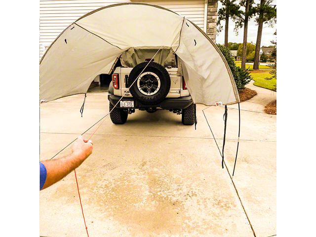 Trail Gear Oasis Trail Cover; Grey (21-24 Bronco 2-Door)