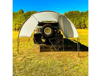 Trail Gear Oasis Trail Cover; Grey (21-23 Bronco 4-Door w/ Soft Top)