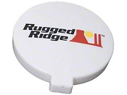 Rugged Ridge 6-Inch HID Off-Road Light Cover; White