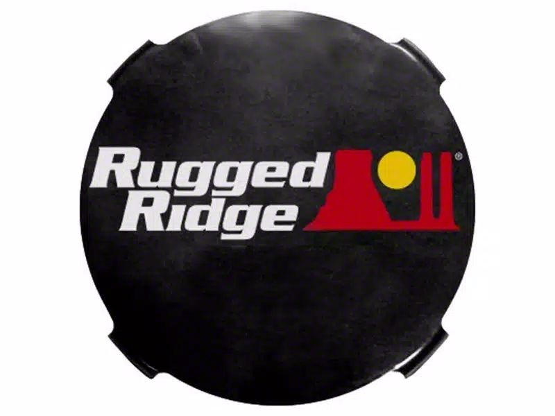 Rugged Ridge Bronco 7Inch Halogen OffRoad Light Covers; Black 15210.