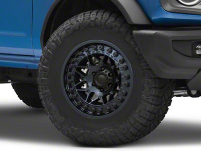Black Rhino Alpha Midnight Blue 6-Lug Wheel; 17x9; -12mm Offset (21-24 Bronco, Excluding Raptor)