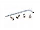 Rough Country Anti-Theft LED Light Bar Bolt Kit (Universal; Some Adaptation May Be Required)